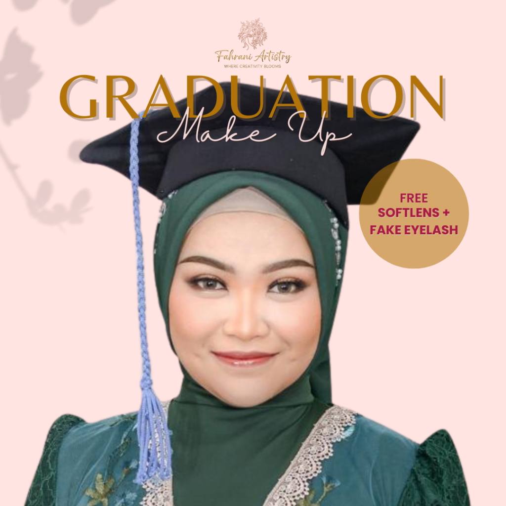 Fahrani Artistry - Paket Makeup Wisuda + Hair/Hijab Do | Jasa Makeup Artist Profesional Bandung