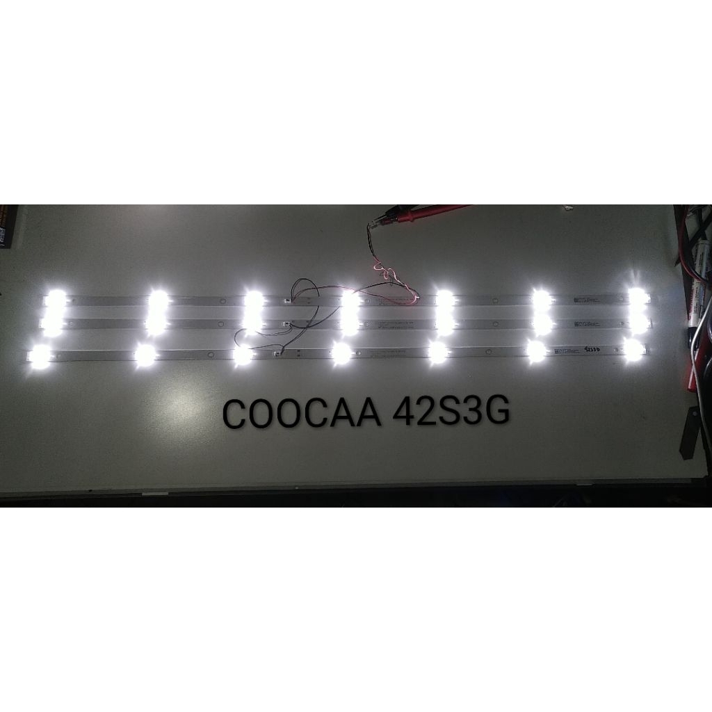 Backlight tv coocaa 42s3g lampu tv coocaa 42s3g