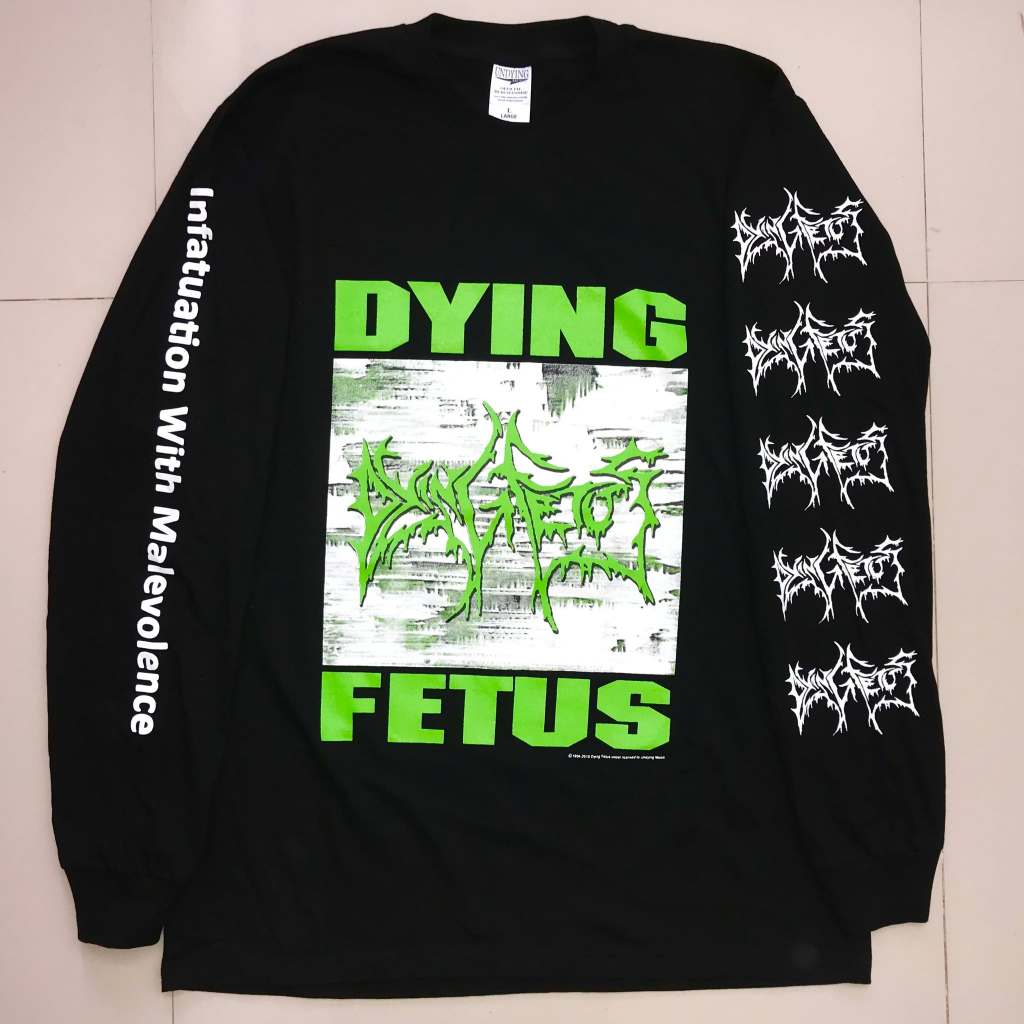 ORIGINAL LONGSLEEVE DYING FETUS – Infatuation With Malevolence