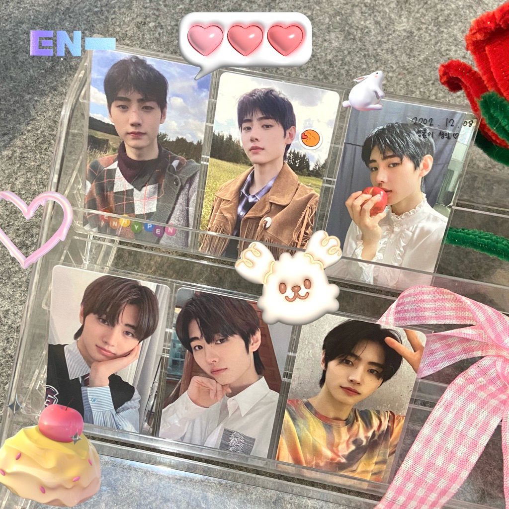 [OFFICIAL] ENHYPEN Sunghoon photocard album ver. – hakanai sh apel