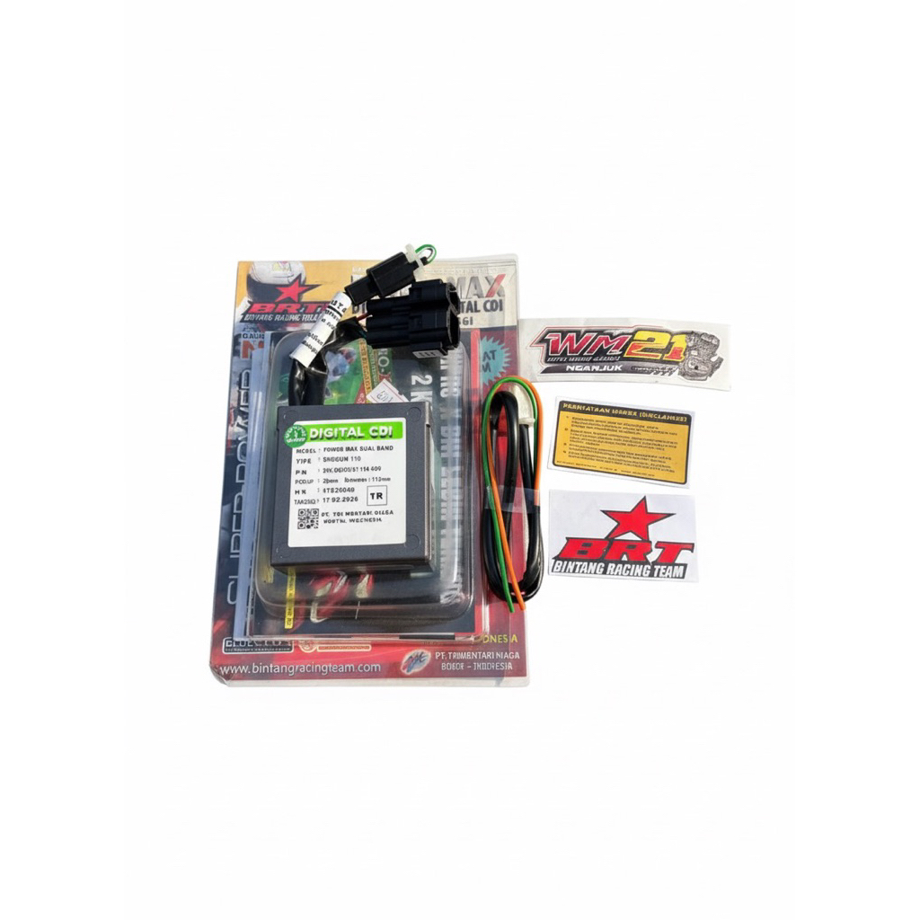 CDI BRT Dual Band Shogun kebo TUNE UP RACING Megapro GL Original Tipe TR Dan RK