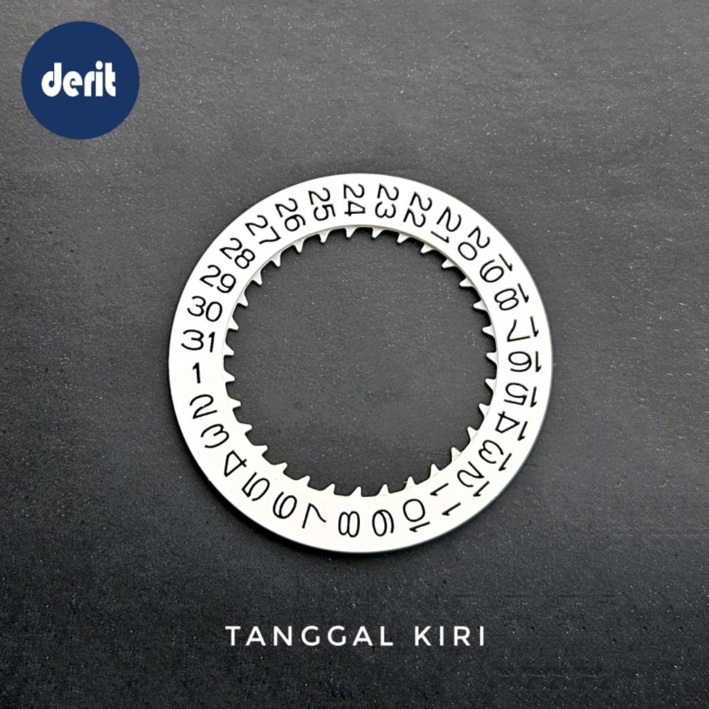 Date Wheel LEFTY NH35 NH34 Papan Tanggal Kiri Mesin Seiko