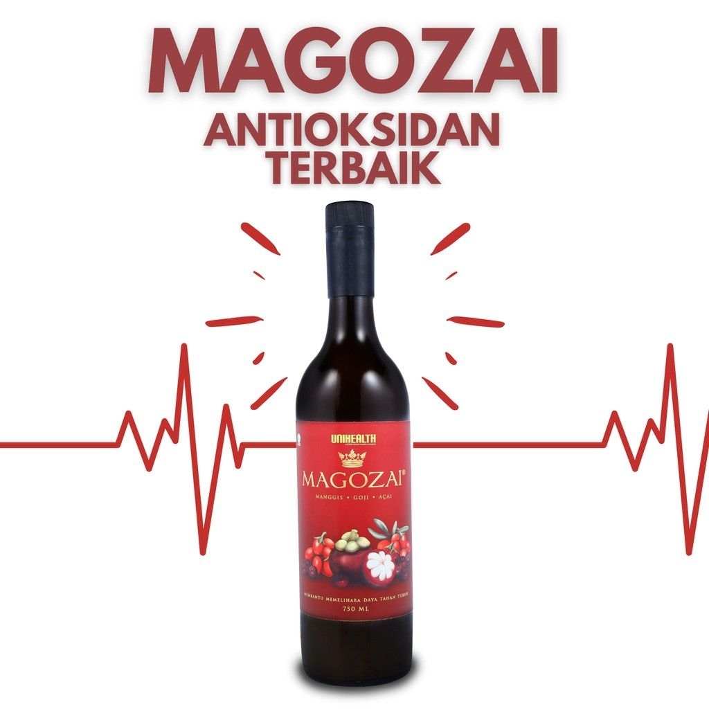 Magozai UNIHEALTH 750 ml Original 100% ANTIOKSIDAN TINGGI MAGOZAI BESAR