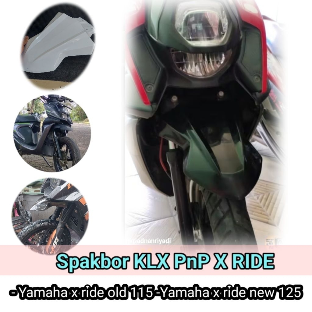 Spakbor PNP X RIDE NEW 125 ,x ride old 115 model pendek spakbor xsr