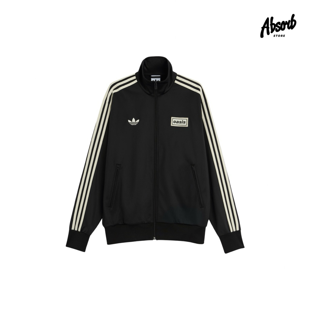 Adidas x Oasis Tour Firebird Track Top (Black) Tracktop Jacket Jaket