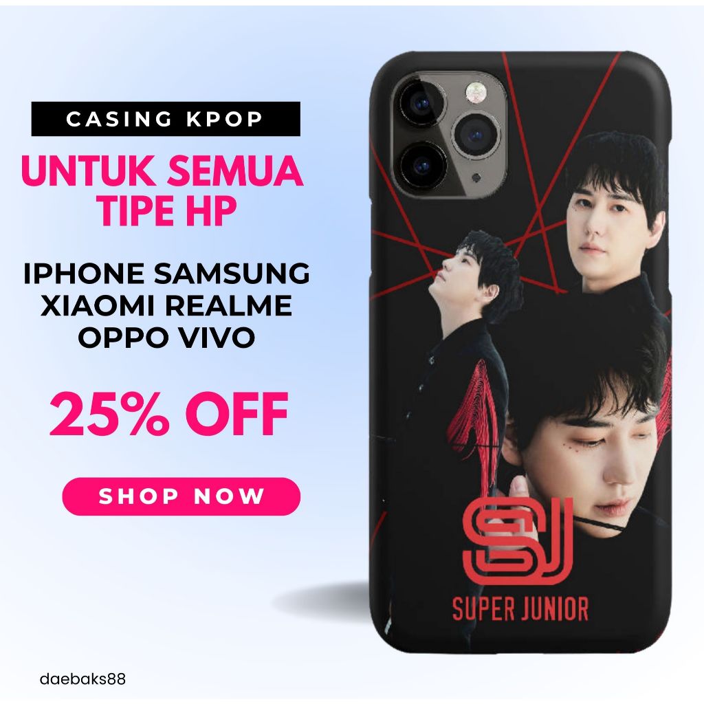 CASING HARDCASE SOFTCASE iPHONE/SAMSUNG/XIAOMI/VIVO/OPPO/REALME SUPER JUNIOR The Road  Keep on Going