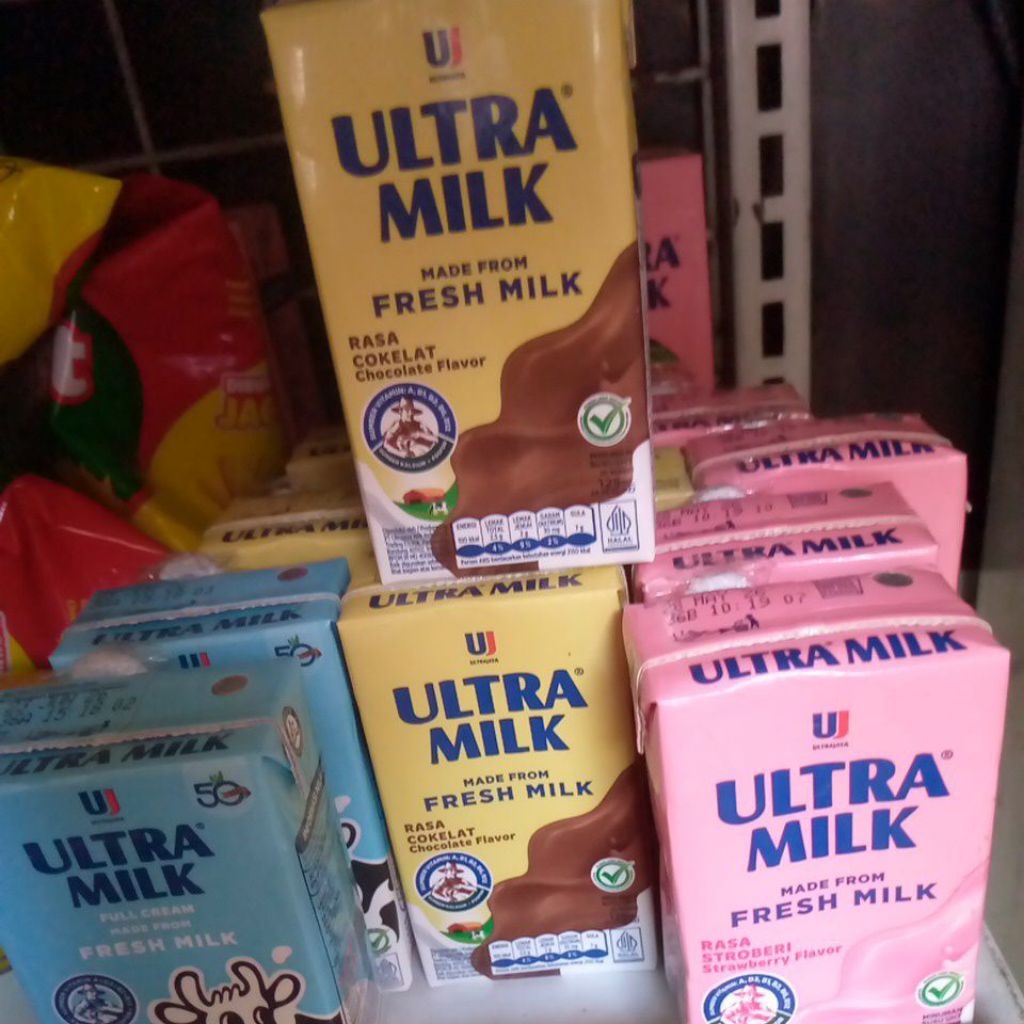 susu ultra 125ml/susu kotak ultra kecil harga satuan
