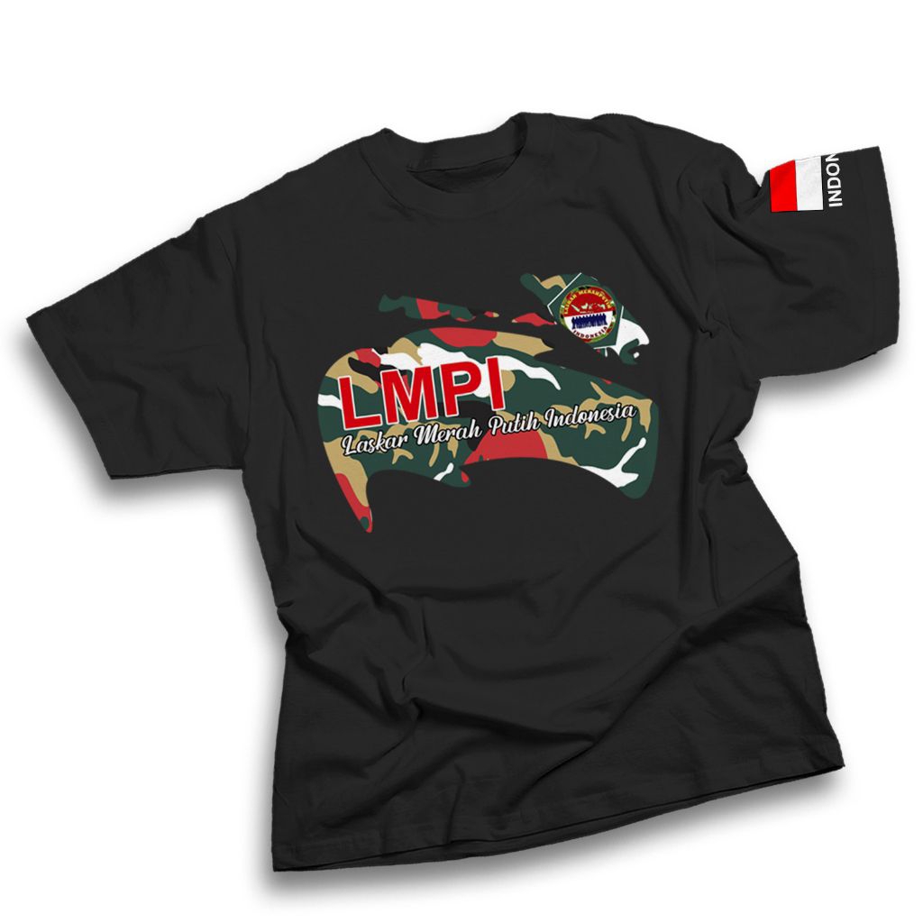 KAOS LASKAR MERAH PUTIH INDONESIA//KAOS LMPI
