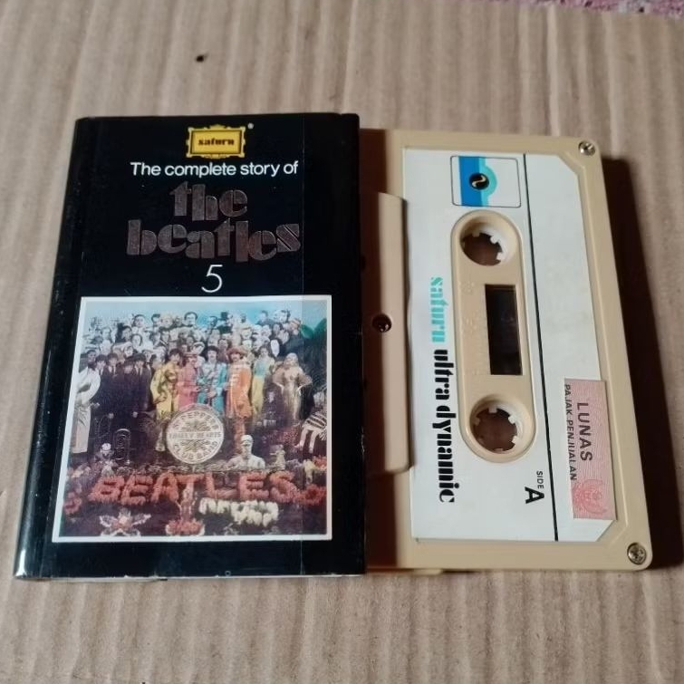 kaset pita:The Beatles-The Complete Story Of 5