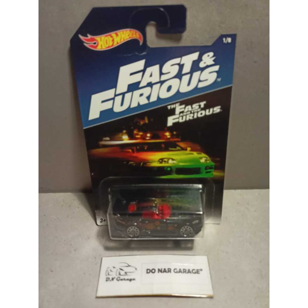 [MINUS, ANGGAP LOOSE] Hotwheels Regular Fast & Furious (Card Lama) – Honda S2000 (Johnny Tran)