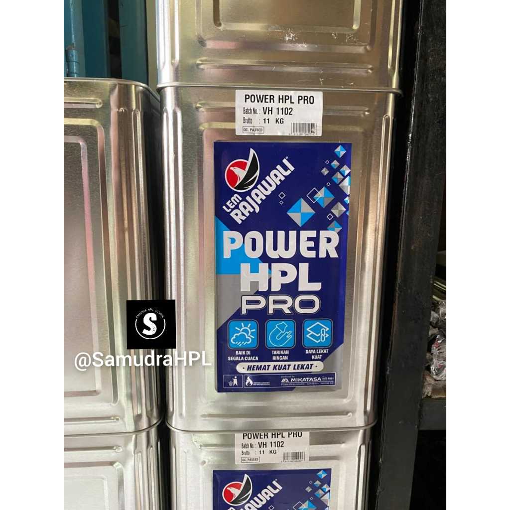 Lem Rajawali Lem Power HPL Pro 10 kg Lem Kuning Kayu Glue Edging HPL Serbaguna