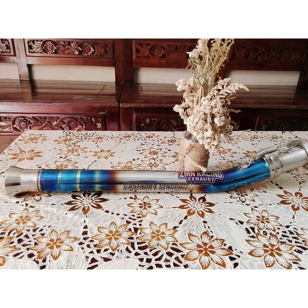 knalpot Perahu balap Racing ketinting model bending fullset full system best produk untuk mesin GX k