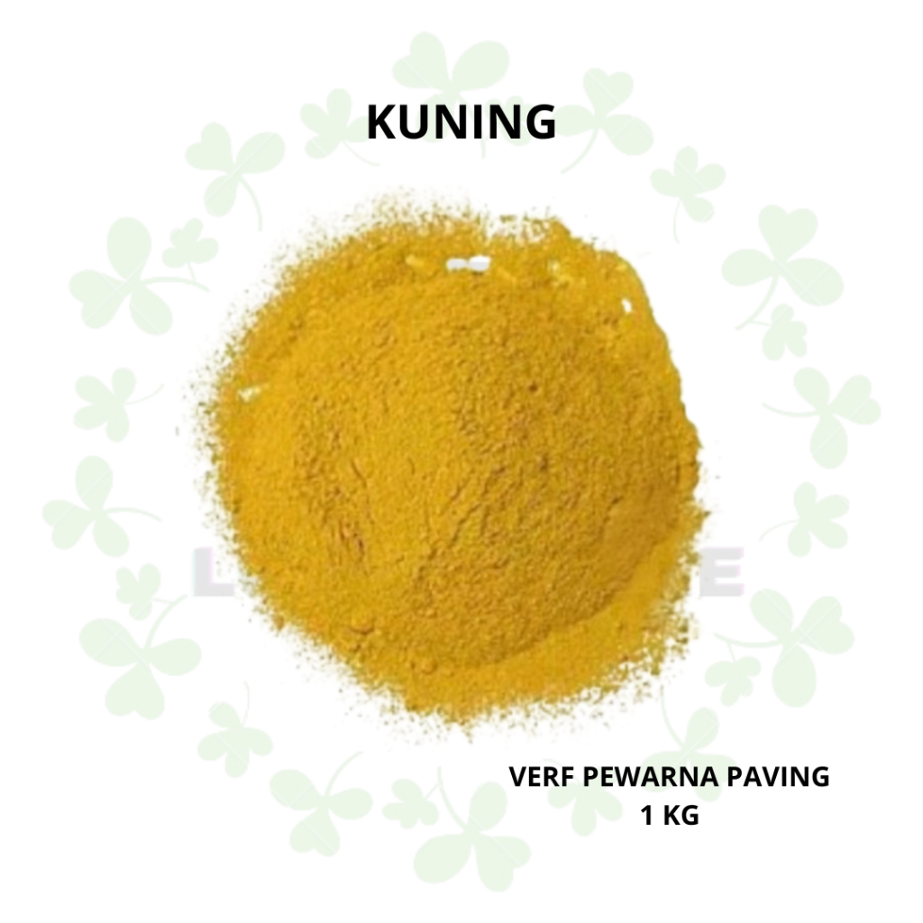 Verf Kuning 1kg Pewarna Paving Semen Batako Genteng