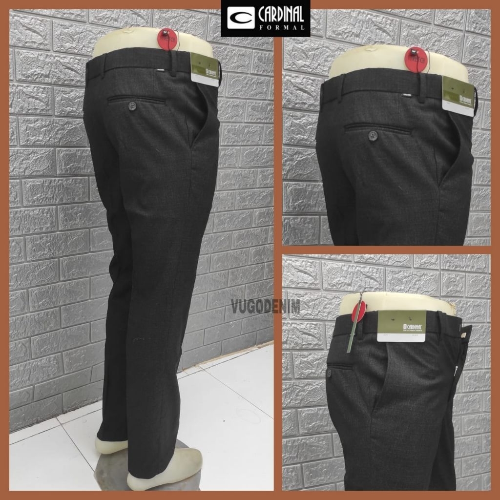 CARDINAL  SIZE 27-38 CELANA KAIN CARDINAL / CELANA KAIN KERJA PRIA / CELANA KAIN FORMAL PRIA / CELAN