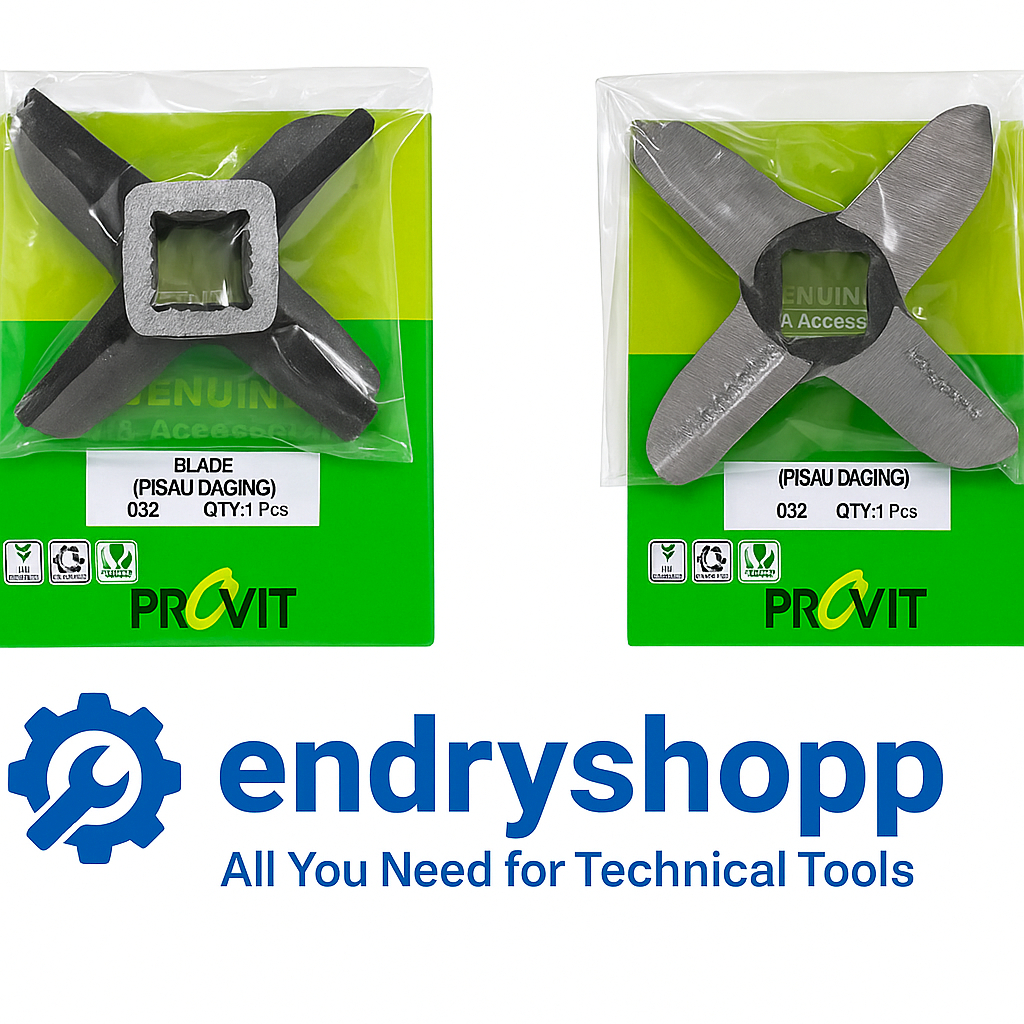 Pisau meat grinder Provit, pisau mesin giling bakso, pisau stainless Provit, sparepart mesin giling 