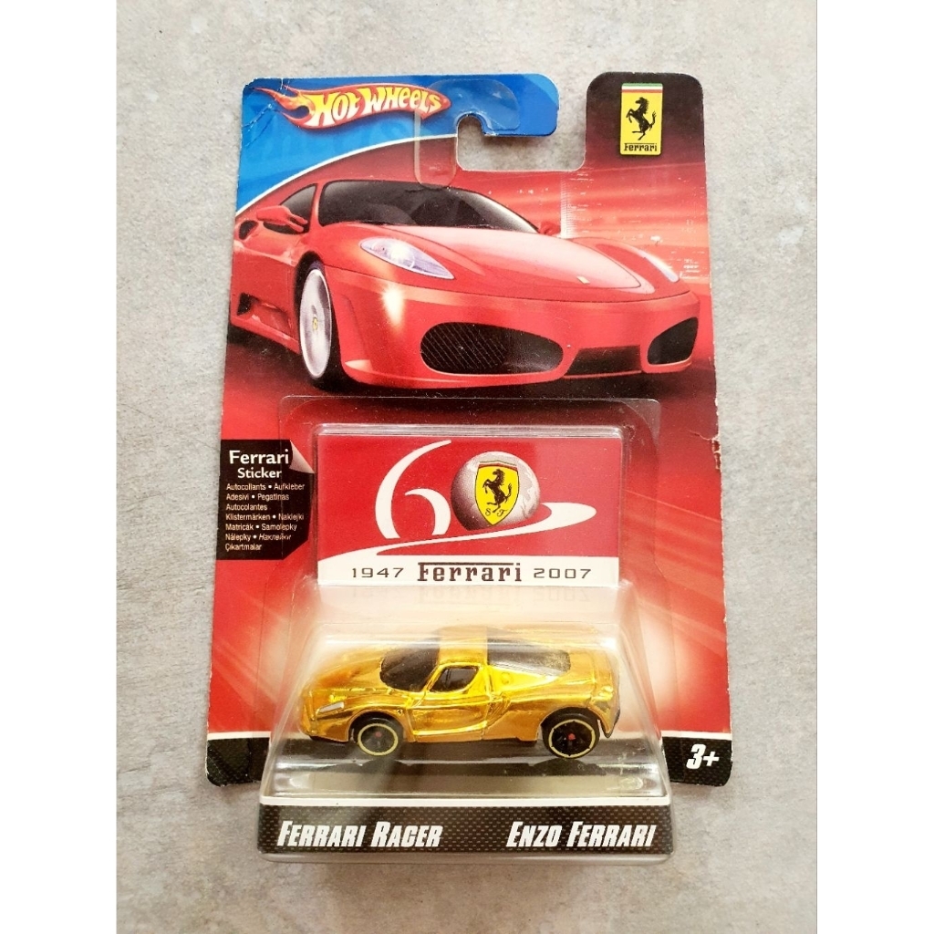 Hotwheels Enzo Ferrari Racer Gold 101