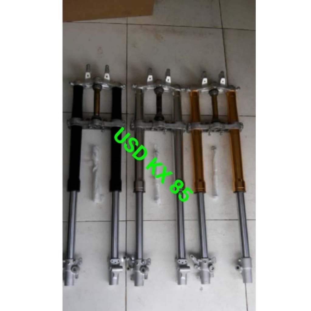 SHOCK DEPAN USD KX 85 - UP SIDE DOWN USD KX85 PNP KLX 150