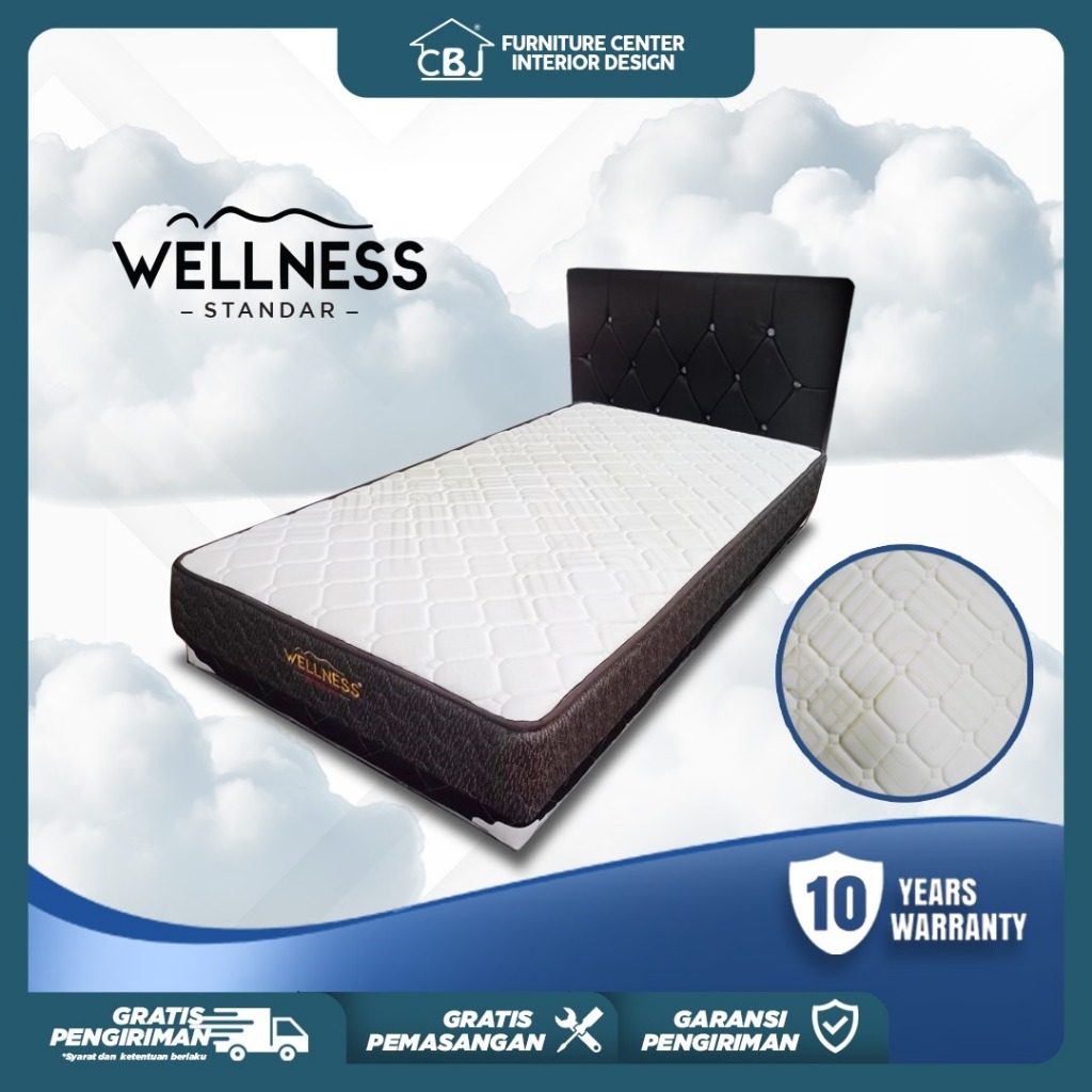 Wellness Spring Bed Standard Multibed - Full Set - Khusus Jabodetabek