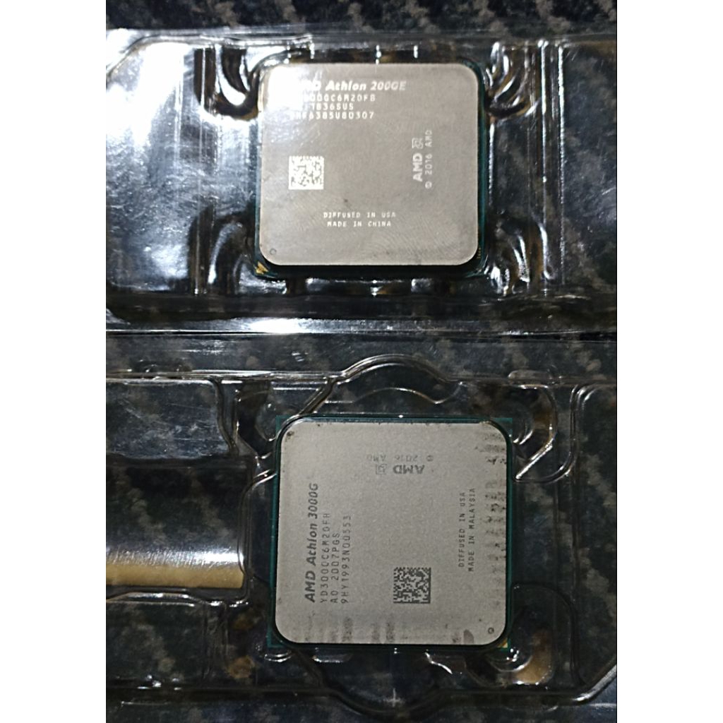 Procesor AMD socket am4  Athlon 3000G dan Athlon 200GE