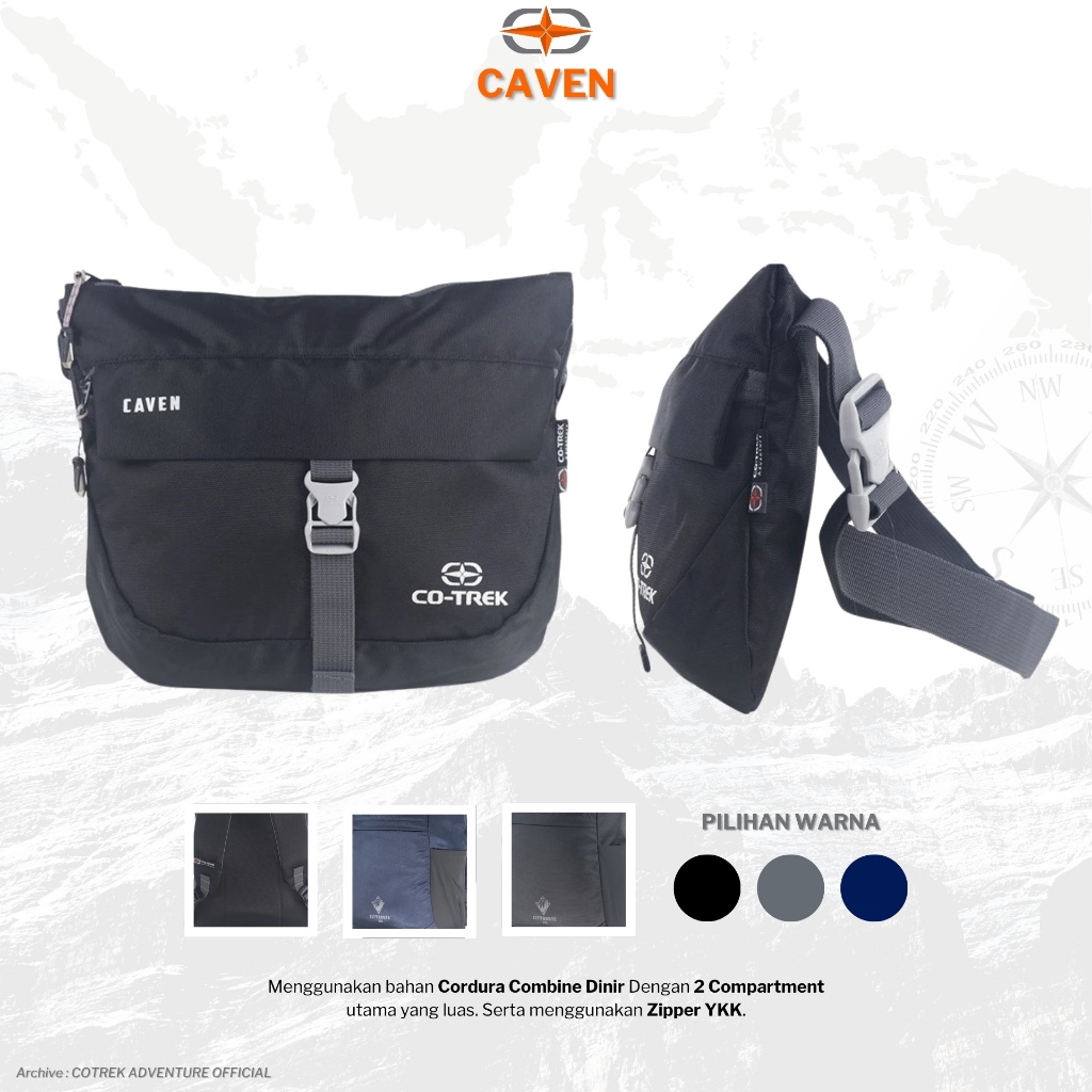Tas Selempang Caven Cotrek Adventure