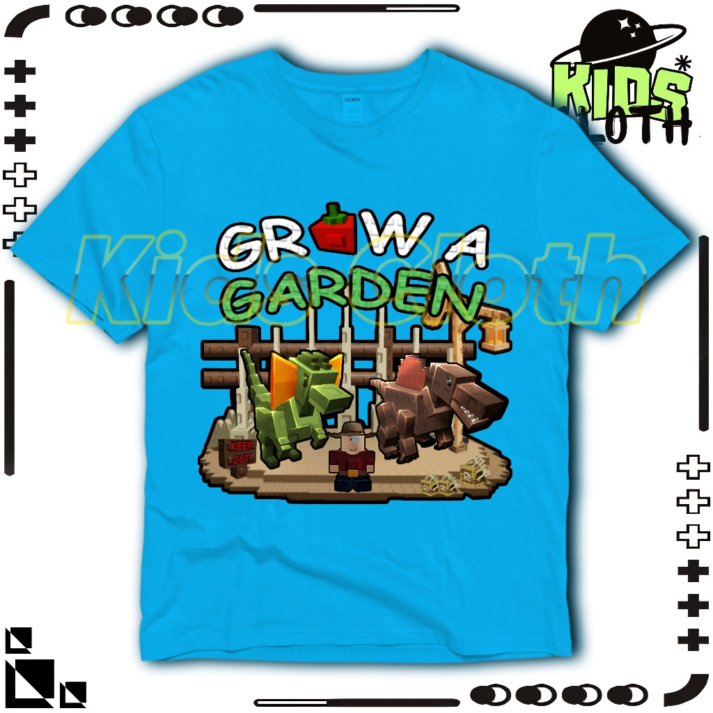 BAJU ANAK ANOMALI  GROW A GARDEN PET DINOSAURUS  KAOS ANAK  GROW A GARDEN PET DINOSAURUS