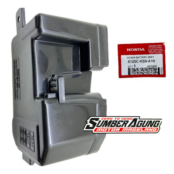COVER BOX TUTUP AKI VARIO 125 150 LED 8125C-K59-A10  ORI AHM