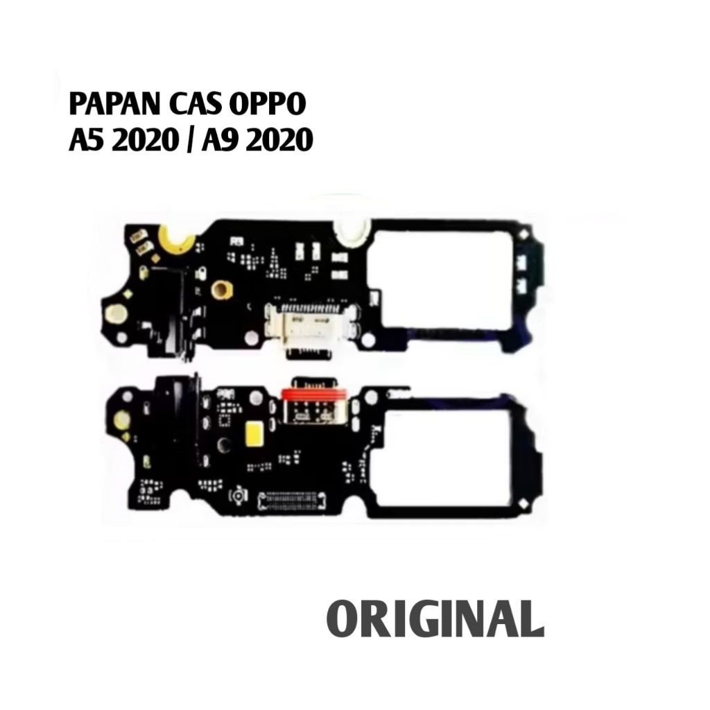 Papan cas oppo A5 2020 / A9 2020 original konektor charger board cas pengganti