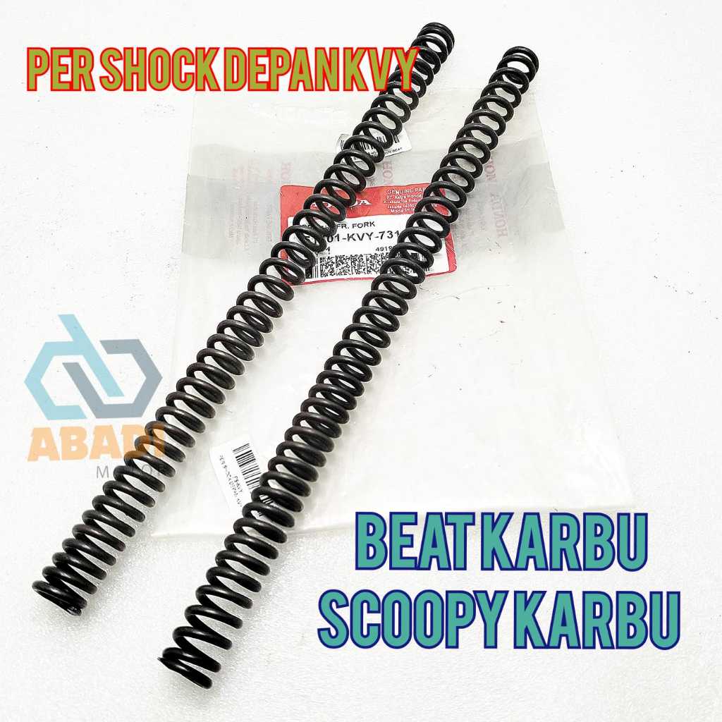 Per Shock Shok Depan Ori Honda KVY Beat Karbu Scoopy Karbu Original AHM