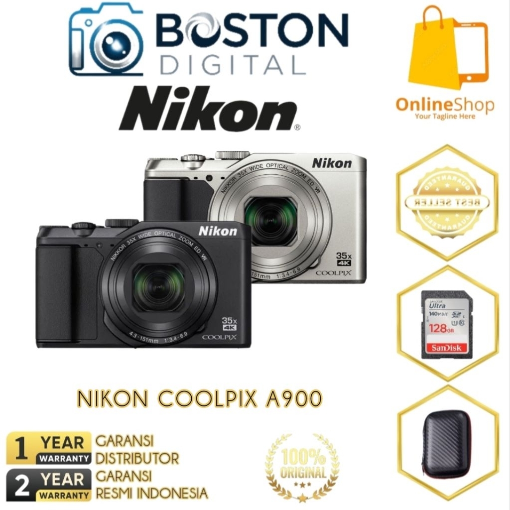 NIKON COOLPIX A900 WIFI / CAMERA DIGITAL NIKON A900 WIFI