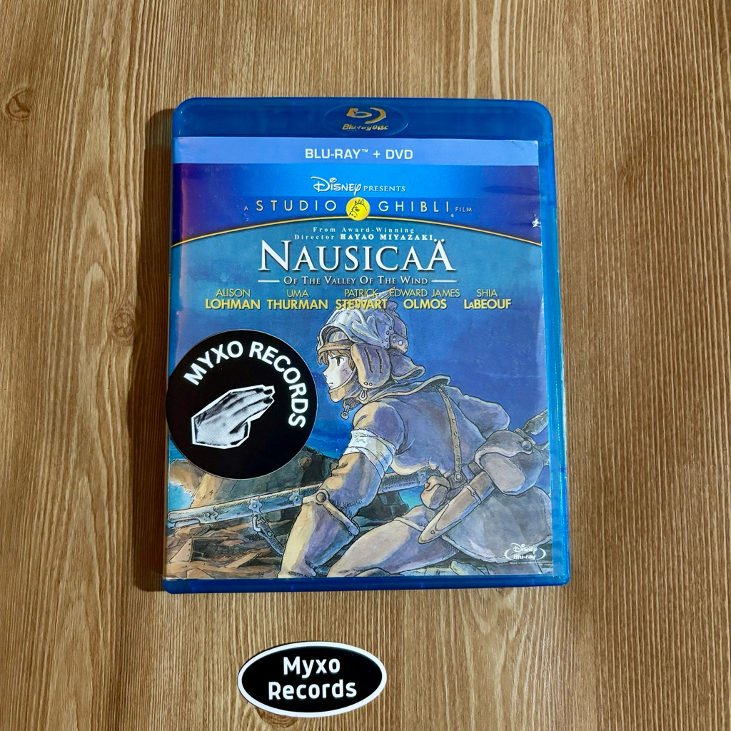 BLURAY BD + DVD ORIGINAL 2 DISCS EDITION NAUSICAA OF THE VALLEY OF THE WIND STUDIO GHIBLI