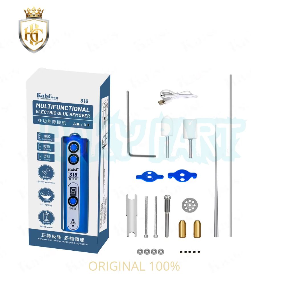 ALAT PEMBERSIH LEM LCD/Glue remover Electric  Kaisi 316 A  Glue remover Electric
