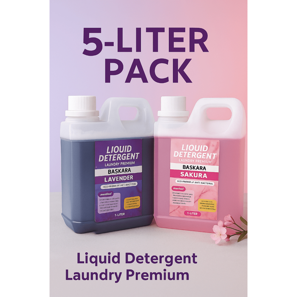 Liquid Detergent Laundry Premium 5 Liter Eco-Friendly