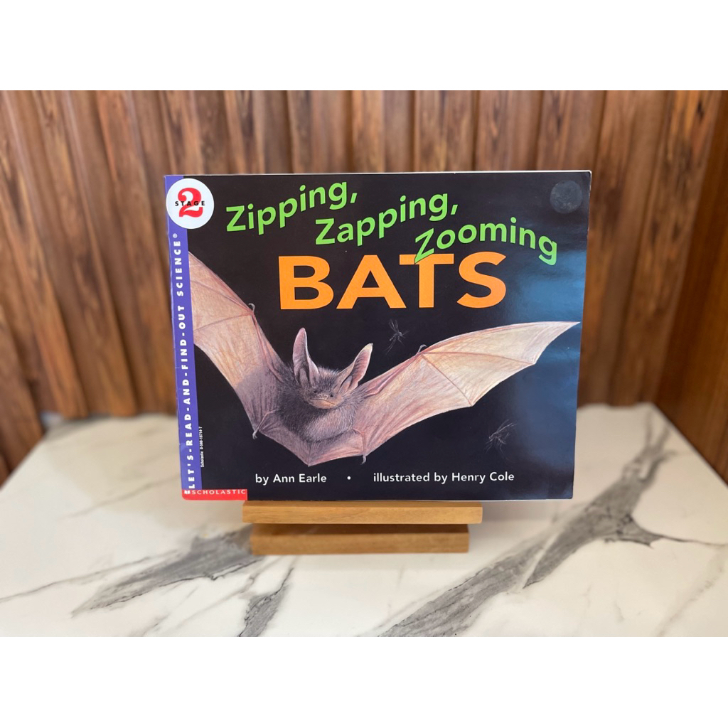 Zipping, Zapping, Zooming Bats – Ann Earle (Let’s Read and Find Out) LRFO Scholastic [Preloved] Buku
