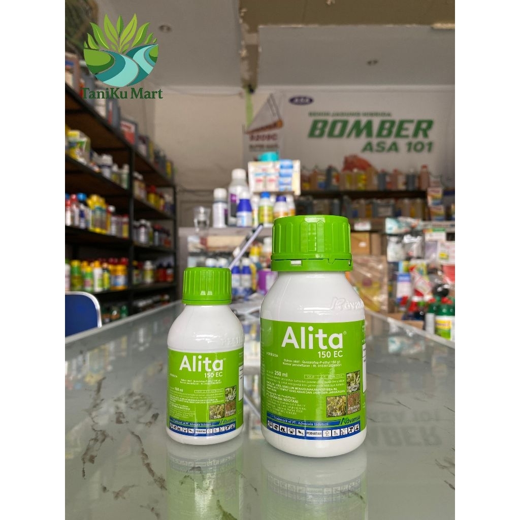 ALITA 150 EC 250ML, 100ML | HERBISIDA SELEKTIF UNTUK TANAMAN KEDELAI, TEMBAKAU, CABAI DAN NILAM SM D