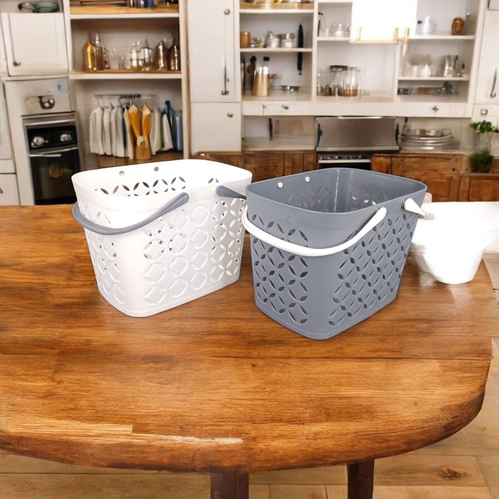 Keranjang Plastik Jinjing | Keranjang Plastik Serbaguna | Keranjang Plastik Import