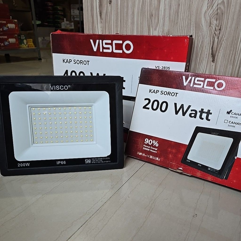LED SOROT LAMPU SOROT VISCO 100 WATT 200WATT 300WATT 400WATT