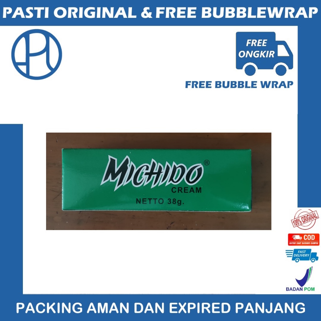 MICHIDO CREAM 38 GRAM MICHIDO KRIM PEMUTIH PELEMBAB WAJAH