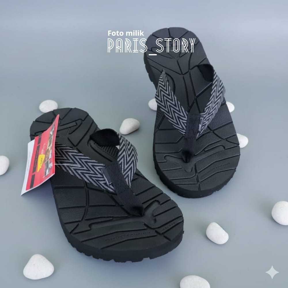 Enzer - Sandal Jepit Eiger Ori Casual Premium - Outdoor Adventure - Pria Wanita Unisex Motif