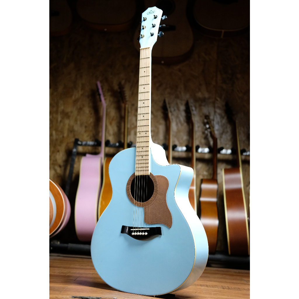 GITAR AKUSTIK/AKUSTIK ELEKTRIK JGS TR 01 BL(BIRU)