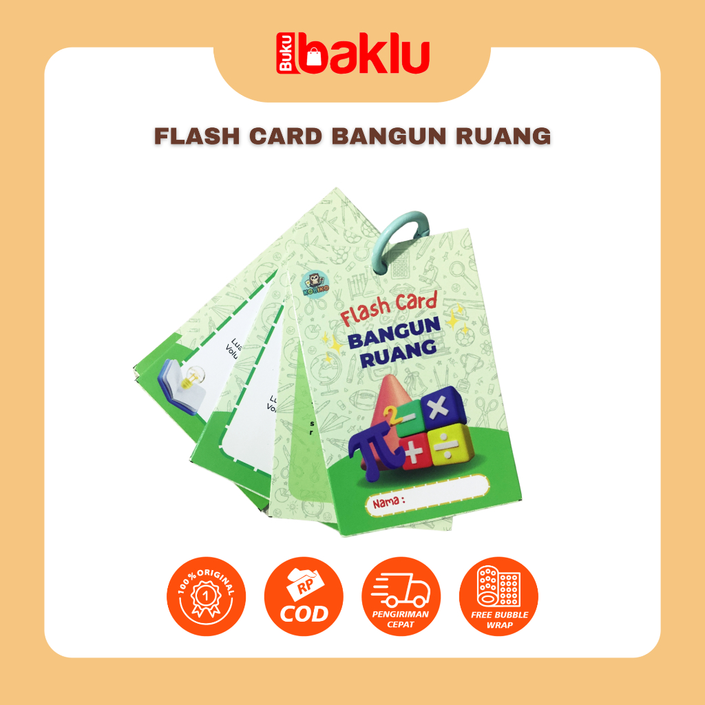 Flash Card Rumus Bangun Ruang