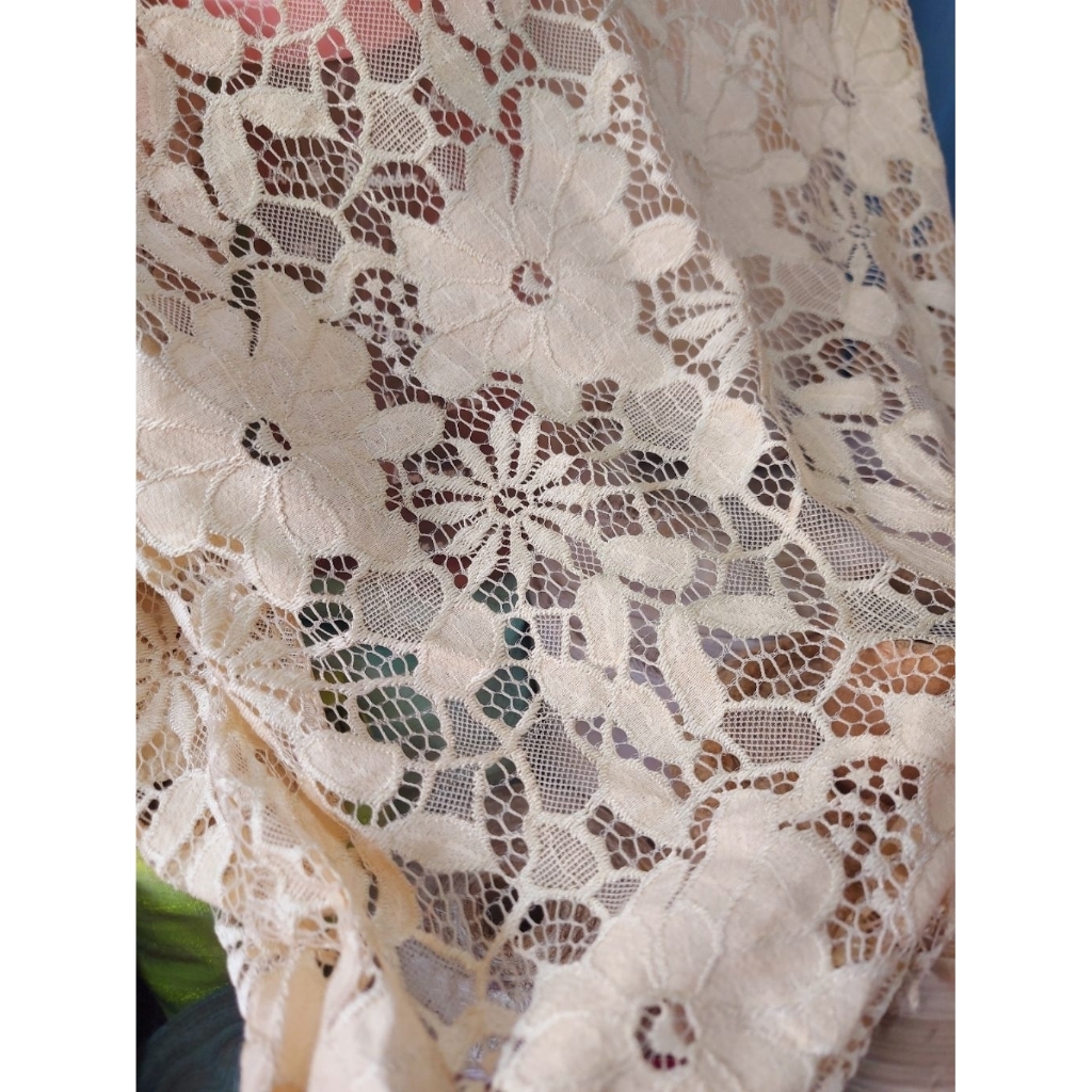 kain brokat premium  - kain brokat katun prada  - kain brokat luxury  - kain brokat original (sage)