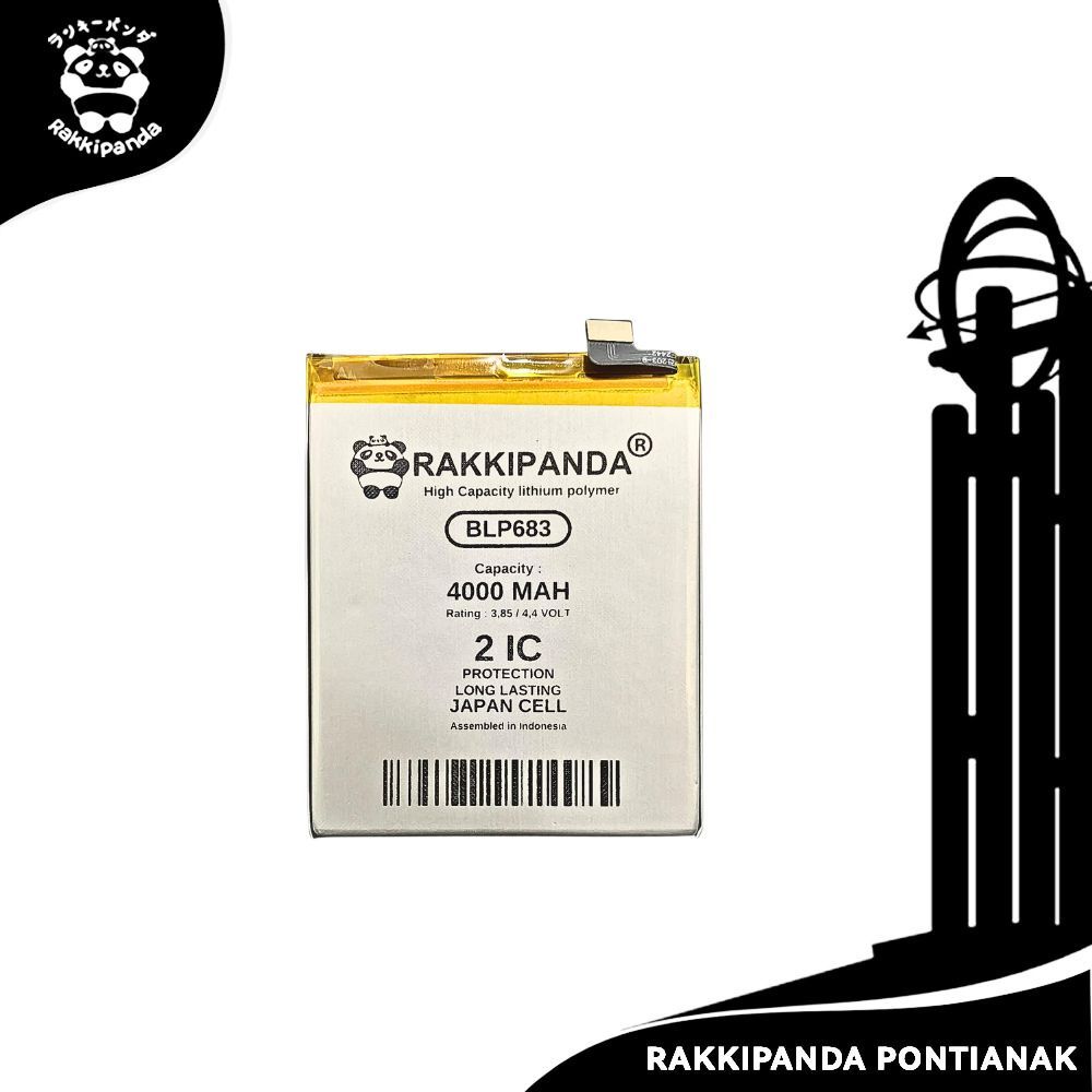 RakkiPanda  BLP683 / BLP695 / BLP689 REALME 2 PRO/ U1 / OPPO F9 / F9 PRO / A7X  Baterai