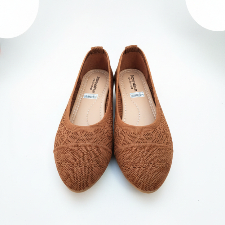 Sepatu Flat Rajut Wanita | Sepatu Wanita Rajut