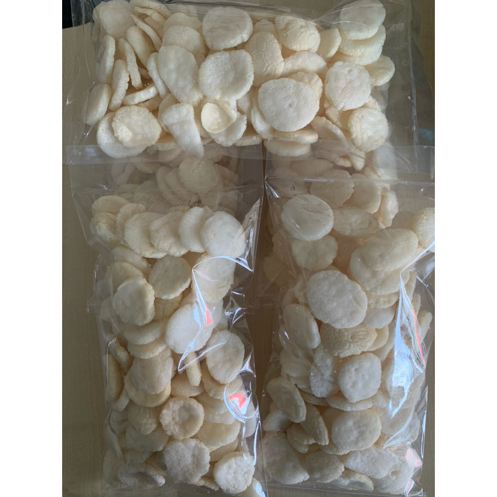Kerupuk Ikan Kemplang Mini Palembang Krupuk Amplang Mini Tengiri Snack Kiloan Murah