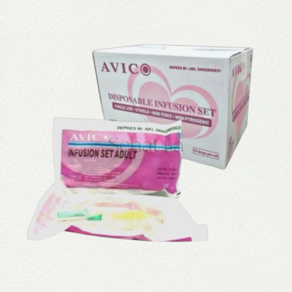 AVICO INFUS SET DEWASA | INFUSION SET AVICO