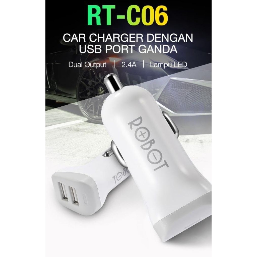 Car Charger Robot RT-C06, RT-C08, RT-C09