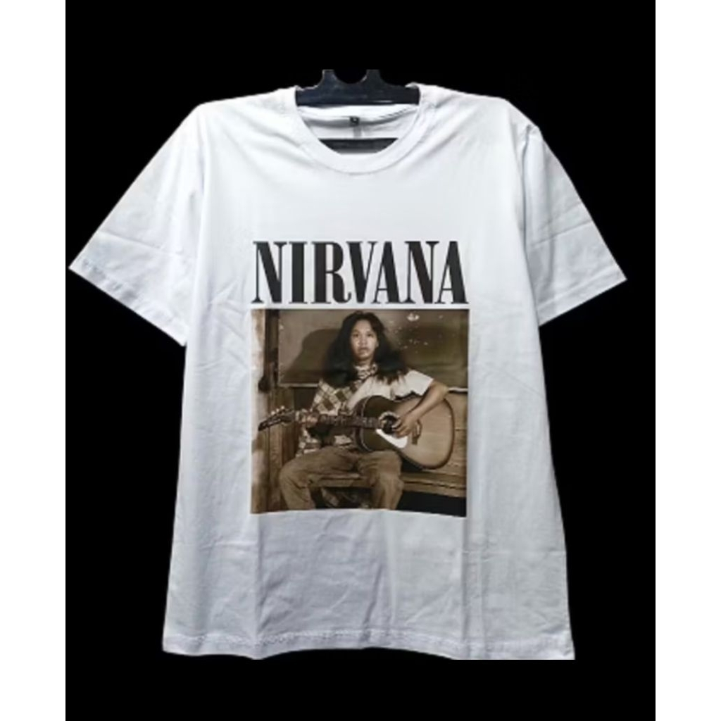 kaos nirvana mandra full. cotton