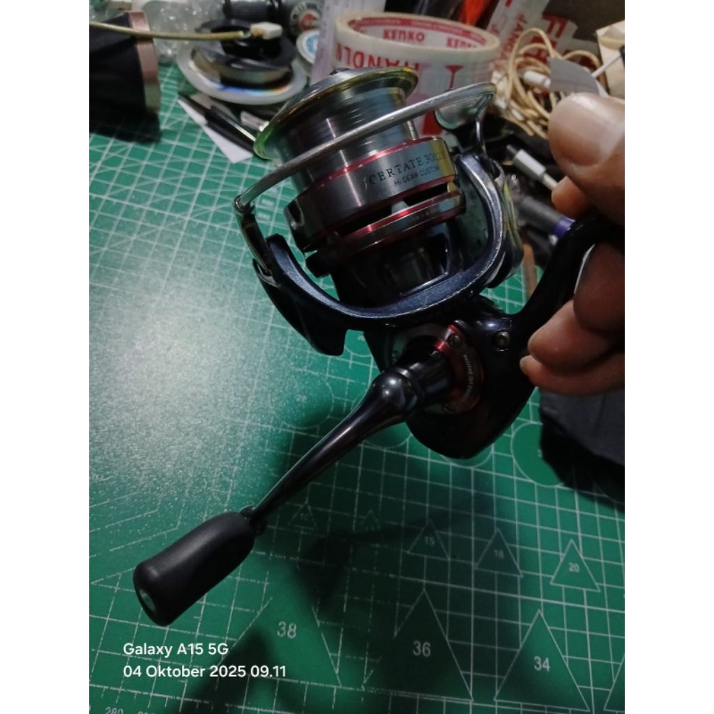 Daiwa Certate 3012 high gear custom