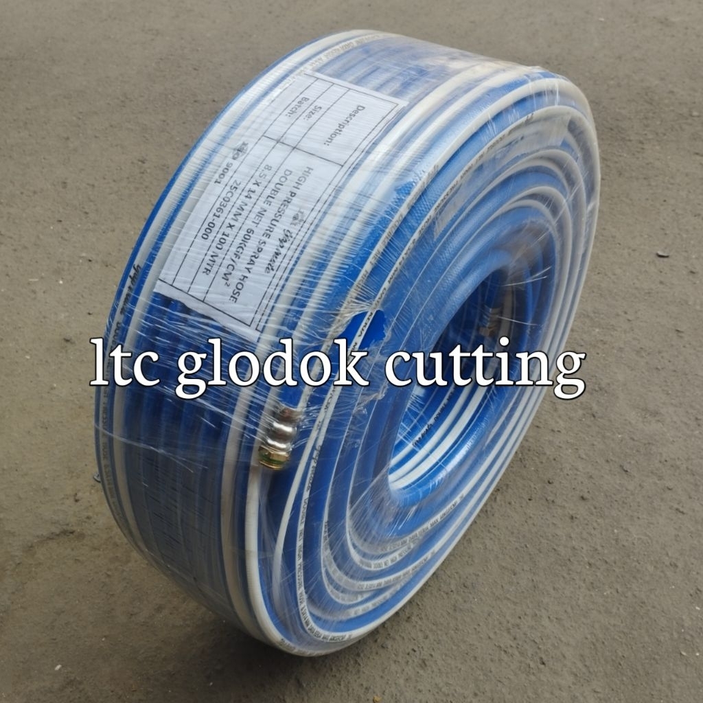 tjap mata selang KOMPRESOR angin 8.5x14mm 10 15 20 meter/selang KOMPRESOR  tjap mata germany