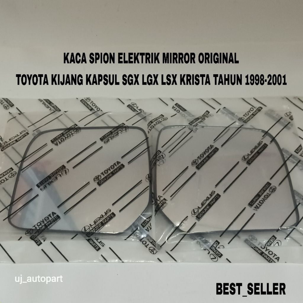 kaca spion toyota kijang kapsul lgx sgx lsx 1997-2001 efi sgx krista original